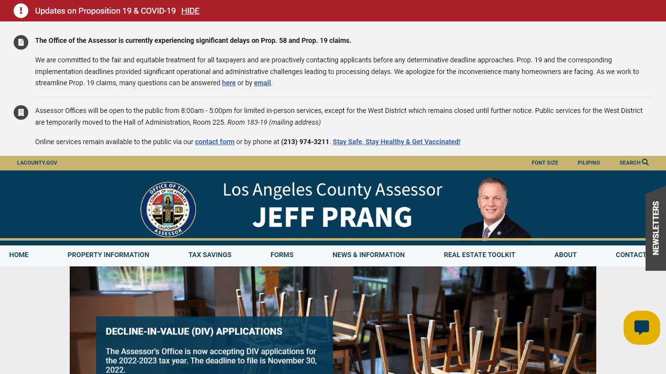 Los Angeles County Office of the Assessor